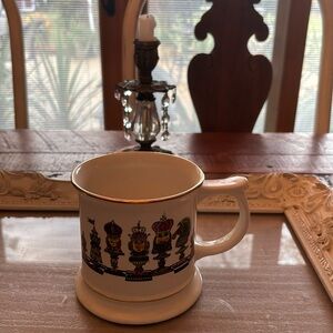 Carltonware Chess Piece Mug With Thumb Rest Handle.